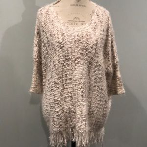Fringed sweater